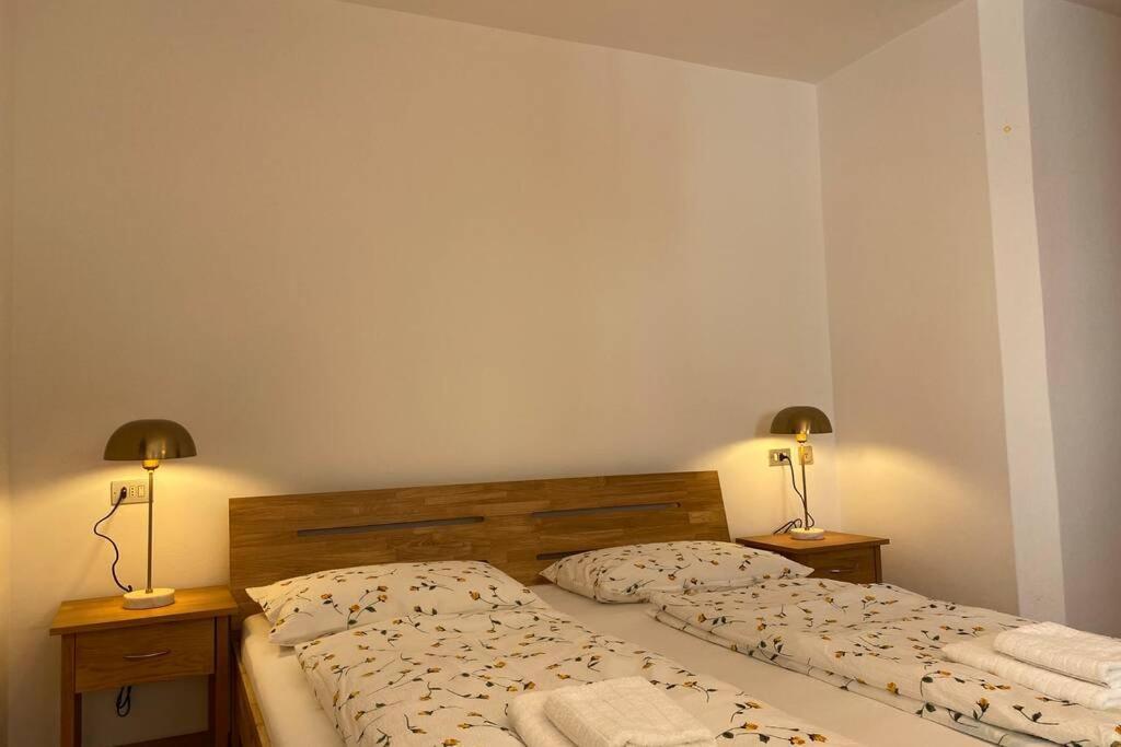 Grosse Wohnung Mit Garagenparkplatz Fie allo Sciliar Bagian luar foto