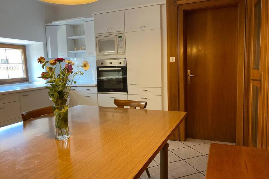 Grosse Wohnung Mit Garagenparkplatz Fie allo Sciliar Bagian luar foto