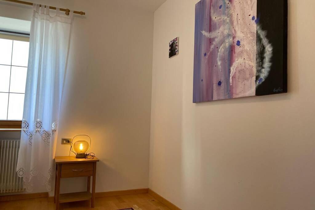 Grosse Wohnung Mit Garagenparkplatz Fie allo Sciliar Bagian luar foto