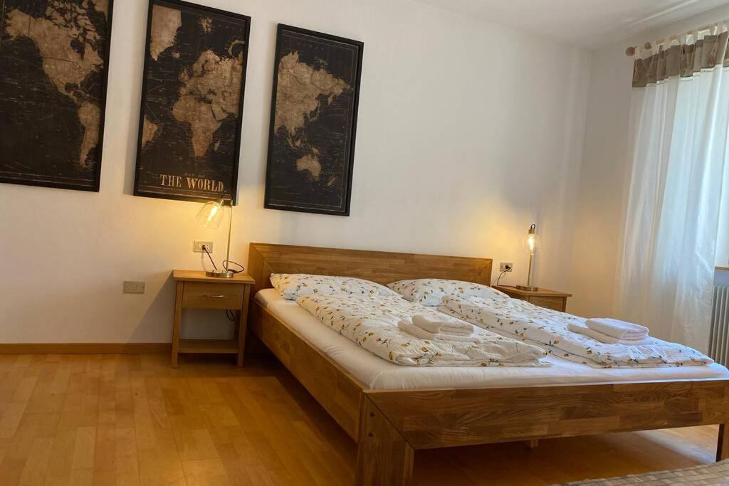 Grosse Wohnung Mit Garagenparkplatz Fie allo Sciliar Bagian luar foto